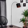 Lampe à arc Arnoya Noir, 1 lumière