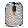 Suspension Lucide MESH Noir, 1 lumière