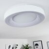 Plafonnier Casina LED Blanc, 1 lumière, Télécommandes