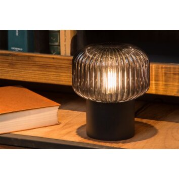 Lampe de table Lucide JANY Noir, 1 lumière