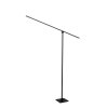 Lampadaire Lucide AGENA LED Noir, 1 lumière