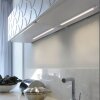 lampes pour bandeaux Paul Neuhaus AMON LED Argenté, 1 lumière, Détecteur de mouvement