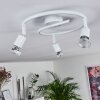 Plafonnier Planes LED Blanc, 3 lumières