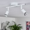 Plafonnier Planes LED Blanc, 2 lumières