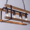 Suspension Leuchten Direkt EDITH Bois clair, 4 lumières