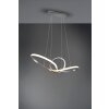 Suspension Reality Sansa LED Nickel mat, 1 lumière