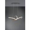 Suspension Reality Sansa LED Nickel mat, 1 lumière