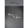 Suspension Reality Sansa LED Nickel mat, 1 lumière