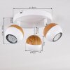 Plafonnier Kotaoa LED Blanc, 3 lumières