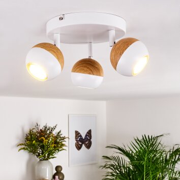 Plafonnier Kotaoa LED Blanc, 3 lumières