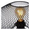 Lampe de table Lucide MESH Noir, 1 lumière