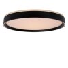 Plafonnier Lucide NURIA LED Noir, 1 lumière