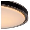 Plafonnier Lucide SILAS LED Noir, 1 lumière