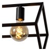 Suspension Lucide FABIAN Noir, 4 lumières