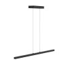 Suspension Steinhauer Light Stripe LED Noir, 1 lumière