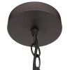 Suspension Steinhauer Gearwood Anthracite, 1 lumière