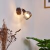 Applique murale Warga LED Bronze, 1 lumière