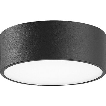 plafonnier extérieur CMD AQUA LINE LED Anthracite, 1 lumière