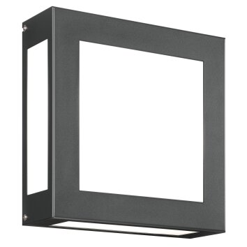 Applique murale d'extérieur CMD AQUA LEGENDO LED Anthracite, 1 lumière, Détecteur de mouvement