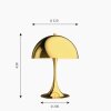 Lampe de table Louis Poulsen Panthella 320 Laiton, 1 lumière