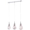 Suspension Brilliant Living Drops Chrome, 3 lumières