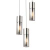 Suspension Globo ANNIKA Nickel mat, 3 lumières