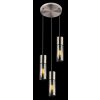 Suspension Globo ANNIKA Nickel mat, 3 lumières