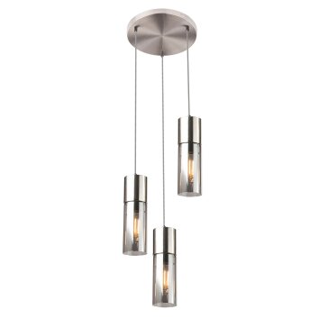 Suspension Globo ANNIKA Nickel mat, 3 lumières