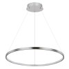 Suspension Globo RALPH LED Nickel mat, 1 lumière