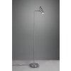 Lampadaire Trio Marley Nickel mat, 1 lumière