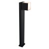 Borne lumineuse Lutec CUBA LED Noir, 1 lumière