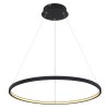 Suspension Globo RALPH LED Noir, 1 lumière