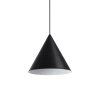 Suspension Ideallux A-LINE Noir, 1 lumière