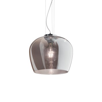 Suspension Ideallux BLOSSOM Chrome, 1 lumière