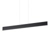 Suspension Ideallux DESK LED Noir, 1 lumière