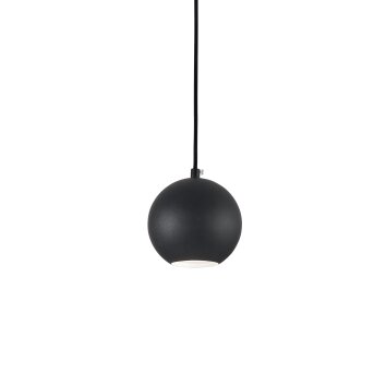 Suspension Ideallux MR Noir, 1 lumière