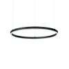 Suspension Ideallux ORACLE LED Noir, 1 lumière