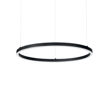 Suspension Ideallux ORACLE LED Noir, 1 lumière