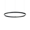 Suspension Ideallux ORACLE LED Noir, 1 lumière