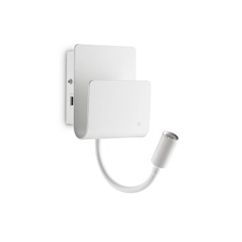 Applique murale Ideallux PROBE LED Blanc, 1 lumière