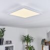 Panneau LED Mota Blanc, 1 lumière, Télécommandes, Changeur de couleurs