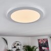 Plafonnier Canditas LED Blanc, 1 lumière