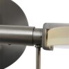 Applique murale Steinhauer Turound LED Acier inoxydable, 1 lumière