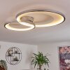 Plafonnier Tuzik LED Chrome, 1 lumière