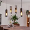 Suspension Dulcita Nickel mat, 4 lumières