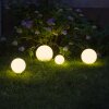 boule lumineuse Campinas LED Noir, Blanc, 1 lumière