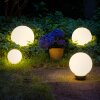 boule lumineuse Campinas LED Noir, Blanc, 1 lumière