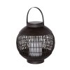 Lampe solaire Globo DON LED Noir, 1 lumière