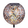 Lampe solaire Globo SUNI LED Argenté, 1 lumière