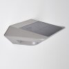 Lampe solaire Camden LED Gris, 1 lumière, Détecteur de mouvement